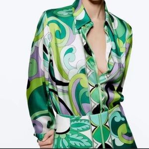 ZARA | Printed shirt